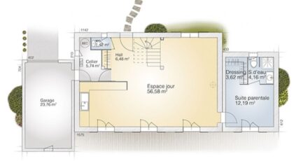 Saphir 140 Elégance 2568-269436_plan-maison-saphir-140-elegance-rdc.jpg - Maisons Balency