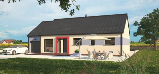 Maison neuve à Incarville, Normandie