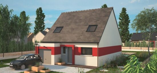 Maison neuve à Potigny, Normandie