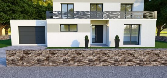 Maison neuve à Saint-Cyprien, Occitanie