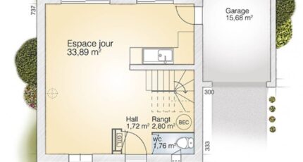 Corneilhan Maison neuve - 1822807-269180_plan-maison-jade-ga-81-elegance-rdc.jpg Maisons Balency
