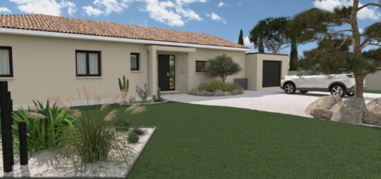 Maison neuve à Rousson, Occitanie