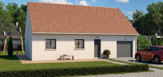 Maison neuve à Roncherolles-en-Bray, Normandie