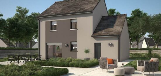 Maison neuve à Beaumont-le-Roger, Normandie
