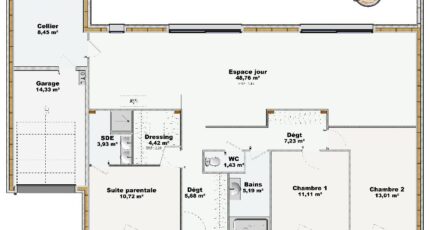 Loft 120 Sud 40522-4586modele10202503210C6mK.jpeg - Maisons Balency