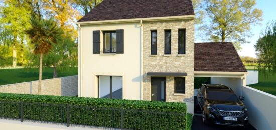 Maison neuve à Melun, Île-de-France