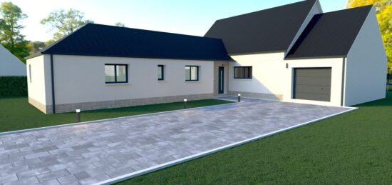 Maison neuve à Le Mesnil-Jourdain, Normandie
