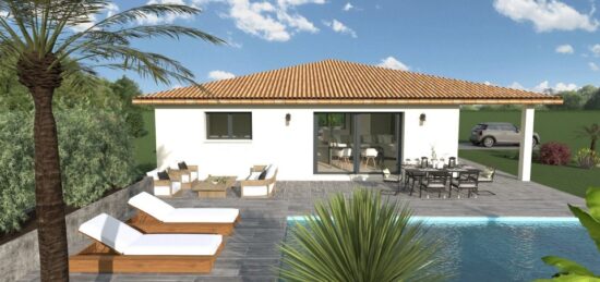 Maison neuve à Pia, Occitanie