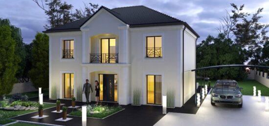 Maison neuve à Samoreau, Île-de-France