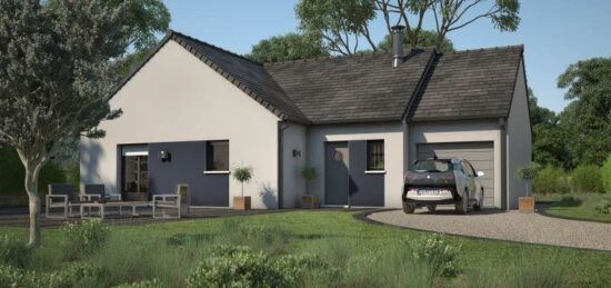 Maison neuve à Rebets, Normandie