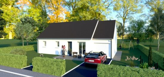 Maison neuve à Tôtes, Normandie