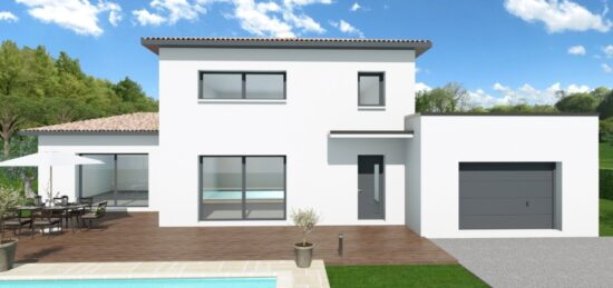 Maison neuve à Saint-Mathieu-de-Tréviers, Occitanie
