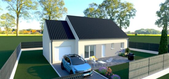 Maison neuve à Frichemesnil, Normandie