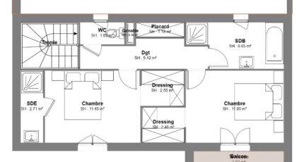 Saint-Quentin-la-Poterie Maison neuve - 2168550-4620modele1020250523mJALE.jpeg Maisons Balency