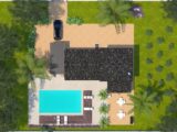 Maison à construire à Cazouls-lès-Béziers (34370) 2172388-269465_plan-maison-tourmaline-110-elegance--plan-masse.jpg Maisons Balency