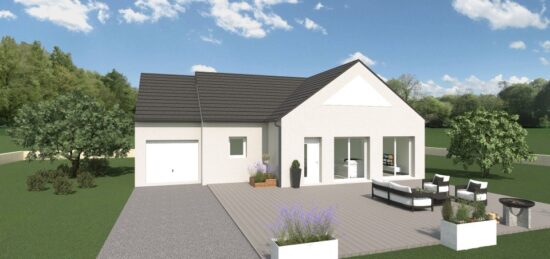Maison neuve à Fresne-le-Plan, Normandie