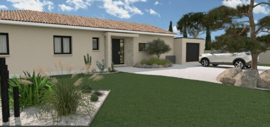 Maison neuve à Lirac, Occitanie