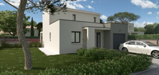 Maison neuve à Lirac, Occitanie