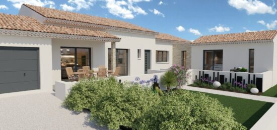 Maison neuve à Uzès, Occitanie