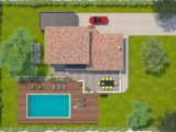 Maison à construire à Teyran (34820) 2181590-269163_plan-maison-aigue-marine-145-elegance--plan-masse.jpg Maisons Balency