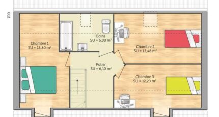 Cormeilles-en-Vexin Maison neuve - 2213311-3799modele920151015i8vI8.jpeg Maisons Balency