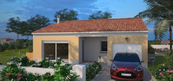 Maison neuve à Péret, Occitanie