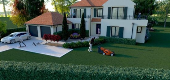 Maison neuve à Bazainville, Île-de-France