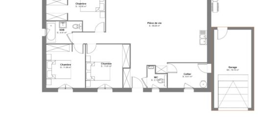 Maison neuve à , Gard