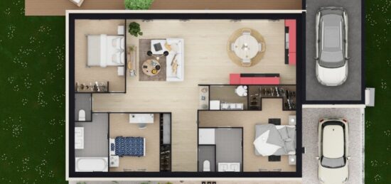 Maison neuve à , Gard