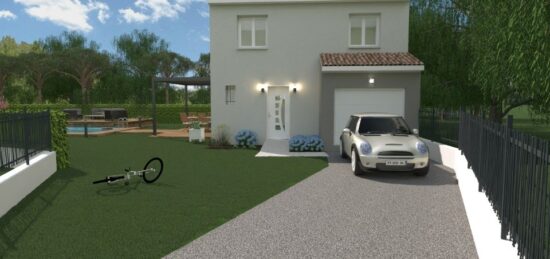 Maison neuve à Saint-Siffret, Occitanie