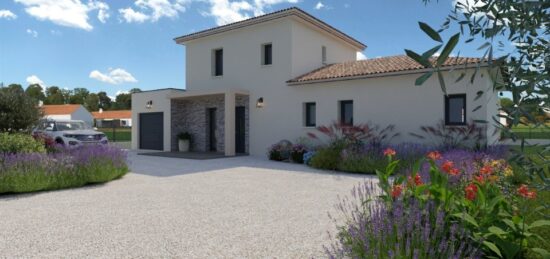 Maison neuve à Castillon-du-Gard, Occitanie
