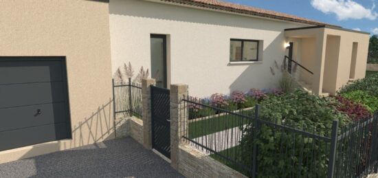 Maison neuve à Castillon-du-Gard, Occitanie