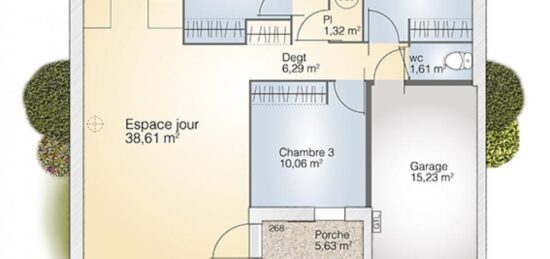 Maison neuve à , Hérault