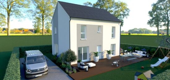 Maison neuve à Sauchay, Normandie