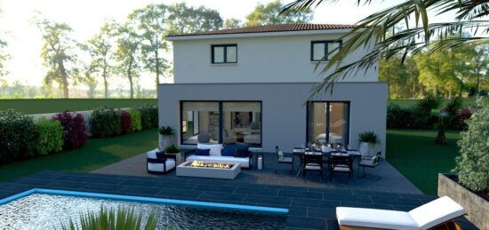 Maison neuve à Céret, Occitanie