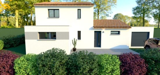 Maison neuve à Ponteilla, Occitanie