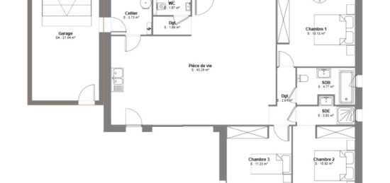 Maison neuve à , Gard