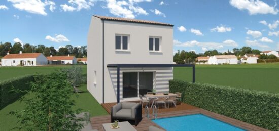 Maison neuve à Vailhauquès, Occitanie