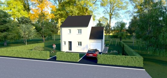 Maison neuve à Surville, Normandie