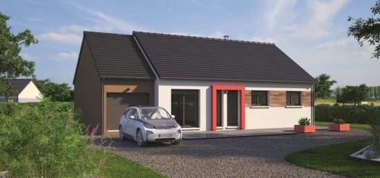 Maison neuve à Barentin, Normandie