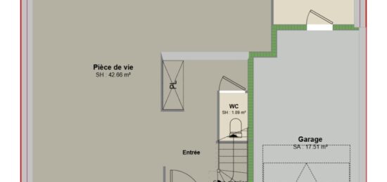 Maison neuve à , Hauts-de-Seine