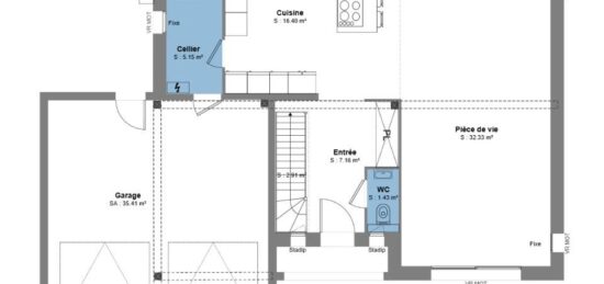 Maison neuve à , Seine-et-Marne