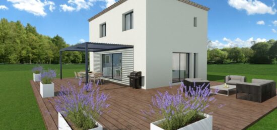 Maison neuve à Saint-Mathieu-de-Tréviers, Occitanie