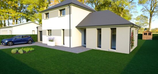 Maison neuve à Bazemont, Île-de-France