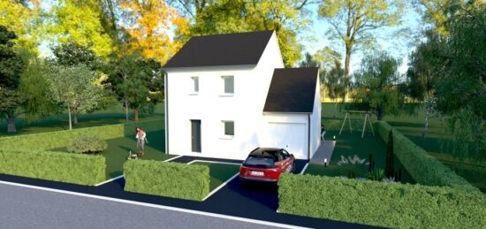 Maison neuve à Houppeville, Normandie