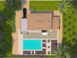 Maison à construire à Pézilla-la-Rivière (66370) 2359477-269435_plan-maison-saphir-140-elegance--plan-masse.jpg Maisons Balency