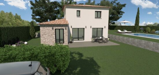 Maison neuve à Tourrette-Levens, Provence-Alpes-Côte d'Azur