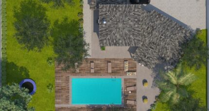 Montpellier Maison neuve - 2377367-268981_plan-maison-diamant-125-elegance--plan-masse.jpg Maisons Balency