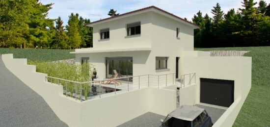 Maison neuve à Teyran, Occitanie