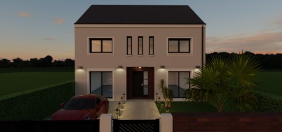 Maison neuve à Nantouillet, Île-de-France